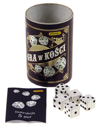Gra w kości (granatowa)