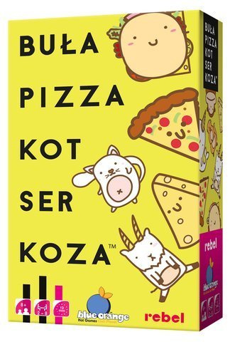 Buła, Pizza, Kot, Ser, Koza