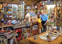 Puzzle 500 el. XL Warsztat dziadka