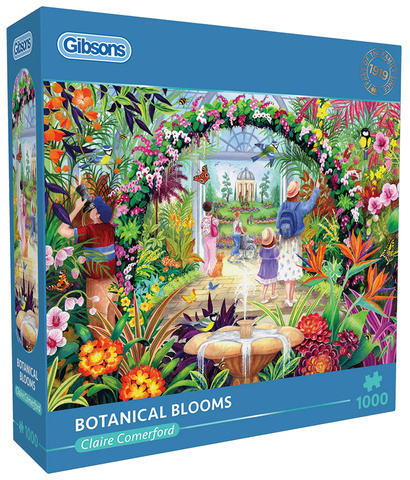 Puzzle 1000 el. Kwiaty botaniczne