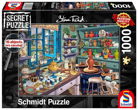 PQ Puzzle 1000 el. STEVE READ (Secret Puzzle) Pracownia artystyczna