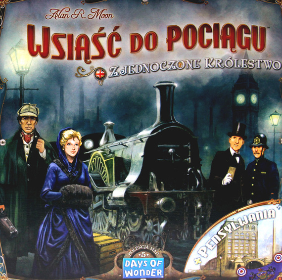 Wsiąść do pociągu: Zjednoczone Królestwo / Pensylwania