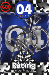 Łamigłówka druciana RACING nr 04 - poziom 1/4