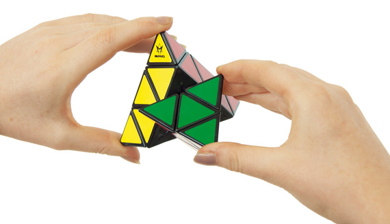 Pyraminx - łamigłówka Recent Toys - poziom 3/5