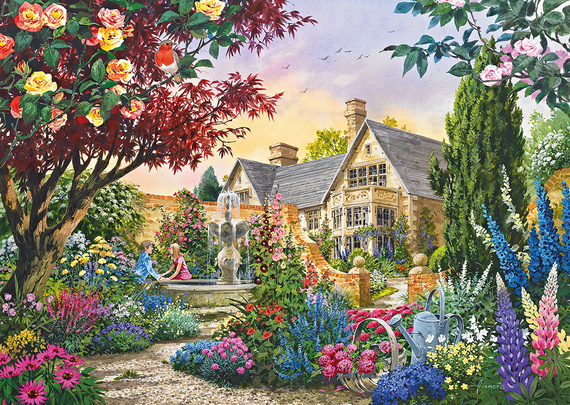 Puzzle 4 x 500 el. Flora & Fauna