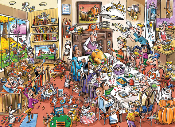Puzzle 1000 el. Święto Dziękczynienia
