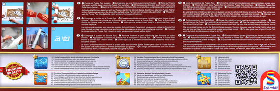 Mata do puzzli 500 el. - 1000 el. (1030x620 mm)