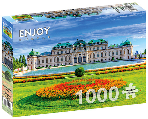 Puzzle 1000 el. Belweder / Wiedeń / Austria