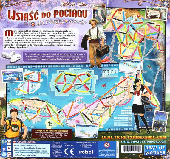 Wsiąść do pociągu: Japonia / Włochy