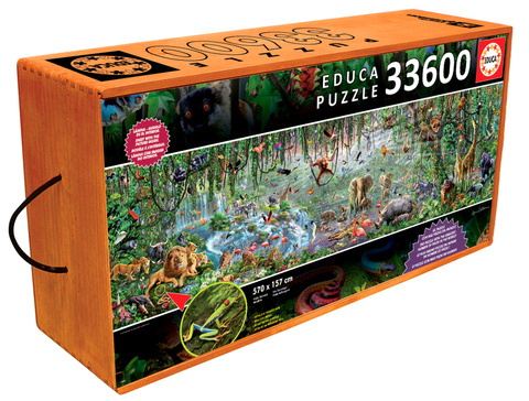 Puzzle 33600 el. Dzika przyroda OUTLET
