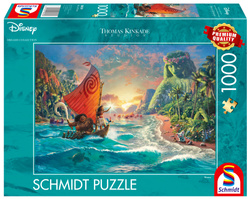 PQ Puzzle 1000 el. THOMAS KINKADE Vaiana: Skarb oceanu (Disney) OUTLET