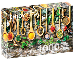 Puzzle 1000 el. Zioła i przyprawy