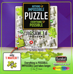 Puzzle / Łamigłówka IMPOSSIBLE (16 elementów) - poziom 6/6