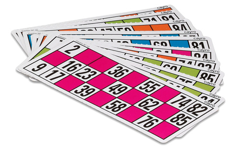 Karty do Bingo (Lotto) XXL (C-48 XXL) - 48 szt.