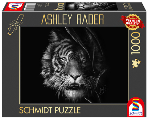 PQ Puzzle 1000 el. ASHLEY RADER Tygrys