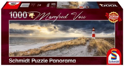 PQ Puzzle 1000 el. MANFRED VOSS Latarnia morska / Sylt (panorama)
