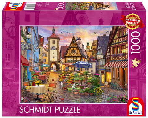 PQ Puzzle 1000 el. Rothenburg ob der Tauber / Bawaria / Niemcy