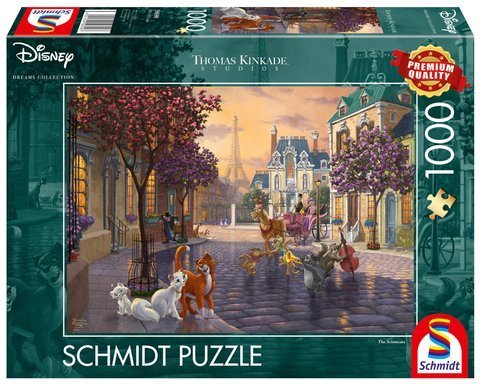 PQ Puzzle 1000 el. THOMAS KINKADE Aryskotraci (Disney)