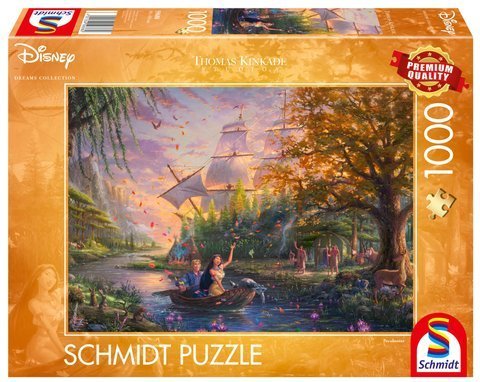 PQ Puzzle 1000 el. THOMAS KINKADE Pocahontas (Disney) OUTLET