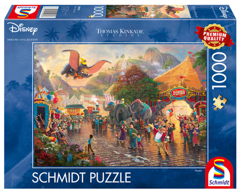 PQ Puzzle 1000 el. THOMAS KINKADE Słoń Dumbo (Disney)