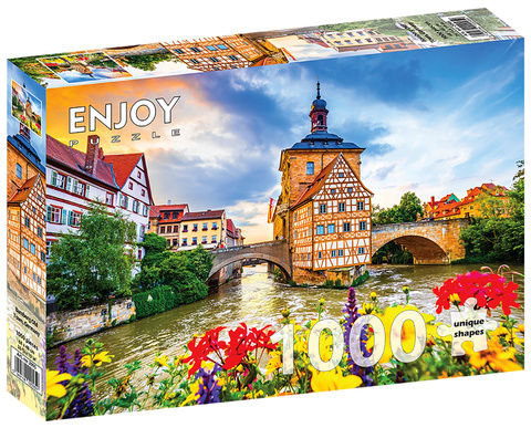Puzzle 1000 el. Bamberg / Bawaria / Niemcy