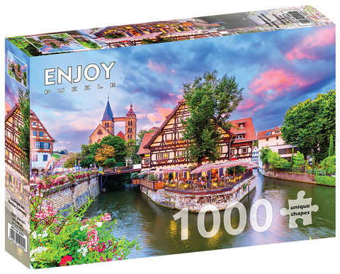 Puzzle 1000 el. Esslingen am Necker / Niemcy