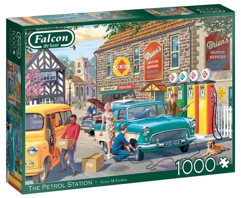 Puzzle 1000 el. FALCON Stacja benzynowa