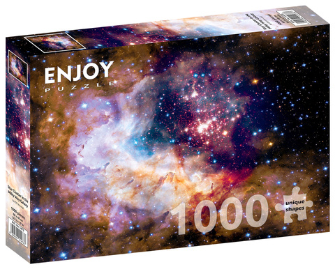 Puzzle 1000 el. Gromada gwiazd w galaktyce Drogi Mlecznej