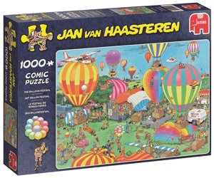 Puzzle 1000 el. JAN VAN HAASTEREN Festiwal balonów pasażerskich