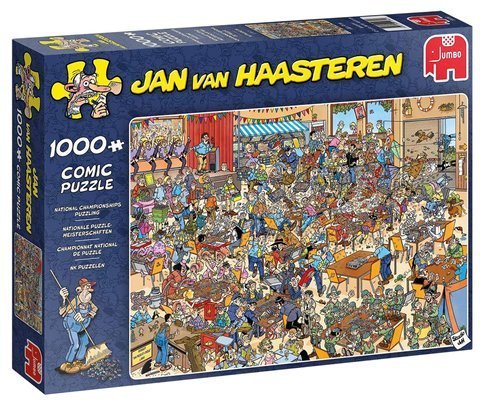 Puzzle 1000 el. JAN VAN HAASTEREN Krajowe mistrzostwa w układaniu puzzli