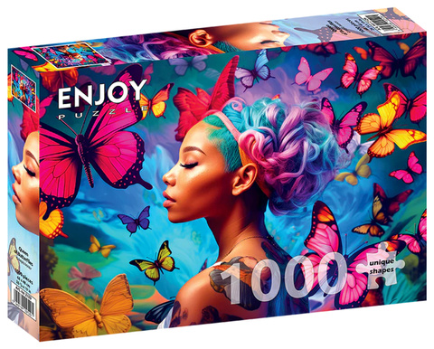 Puzzle 1000 el. Królowa motyli