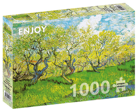 Puzzle 1000 el. Kwitnący sad, Vincent van Gogh