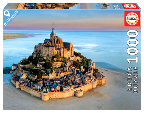 Puzzle 1000 el. Mont Saint-Michel / Francja