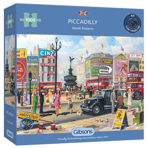 Puzzle 1000 el. Piccadilly Circus / Londyn