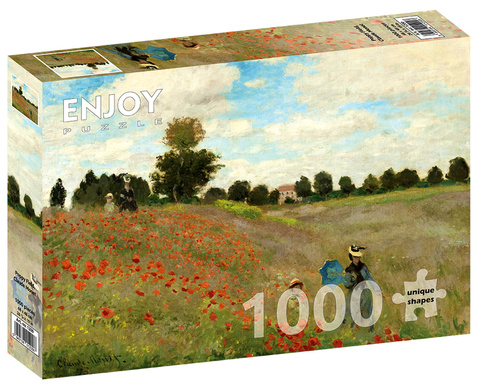 Puzzle 1000 el. Pole maków, Claude Monet