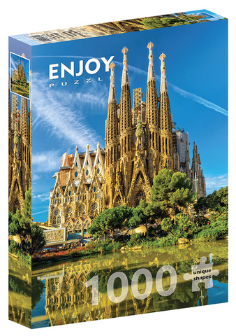 Puzzle 1000 el. Sagrada Familia / Barcelona / Hiszpania