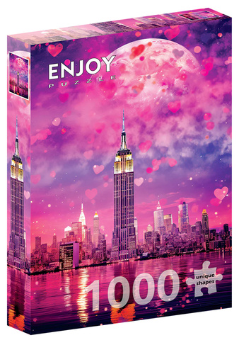 Puzzle 1000 el. Walentynki w Nowym Jorku