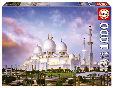 Puzzle 1000 el. Wielki Meczet Szejka Zajida / Zjednoczone Emiraty Arabskie