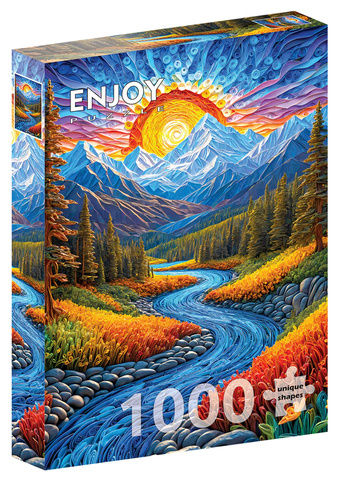 Puzzle 1000 el. Wschód słońca