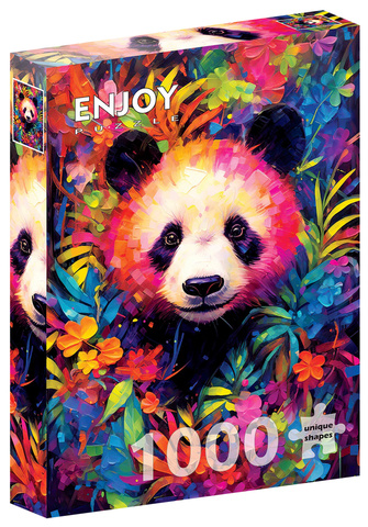 Puzzle 1000 el. Zabawna panda