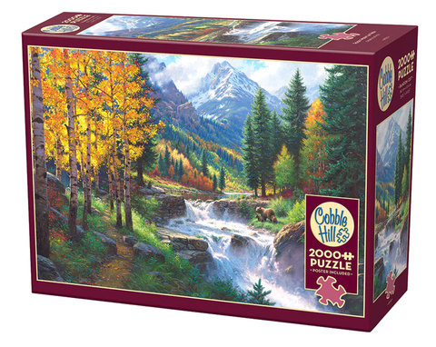 Puzzle 2000 el. Góry Skaliste / Ameryka Północna