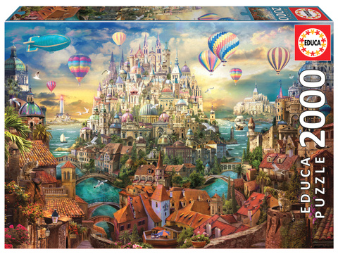 Puzzle 2000 el. Miasto ze snu OUTLET