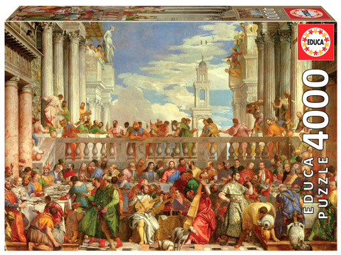 Puzzle 4000 el. Wesele w Kanie Galilejskiej, Paolo Veronese