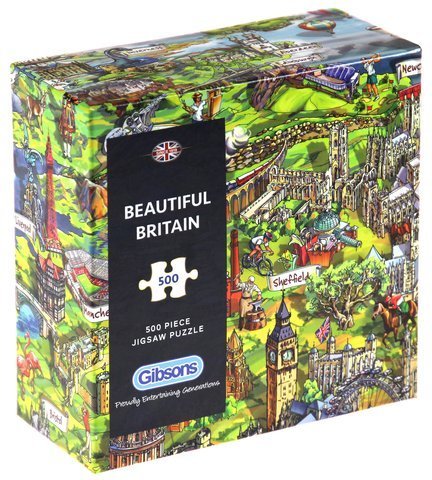 Puzzle 500 el. Piękna Brytania