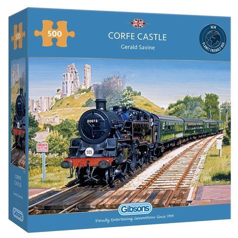 Puzzle 500 el. Przyjazd do Corfe Castle / Anglia