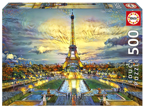 Puzzle 500 el. Wieża Eiffla / Paryż