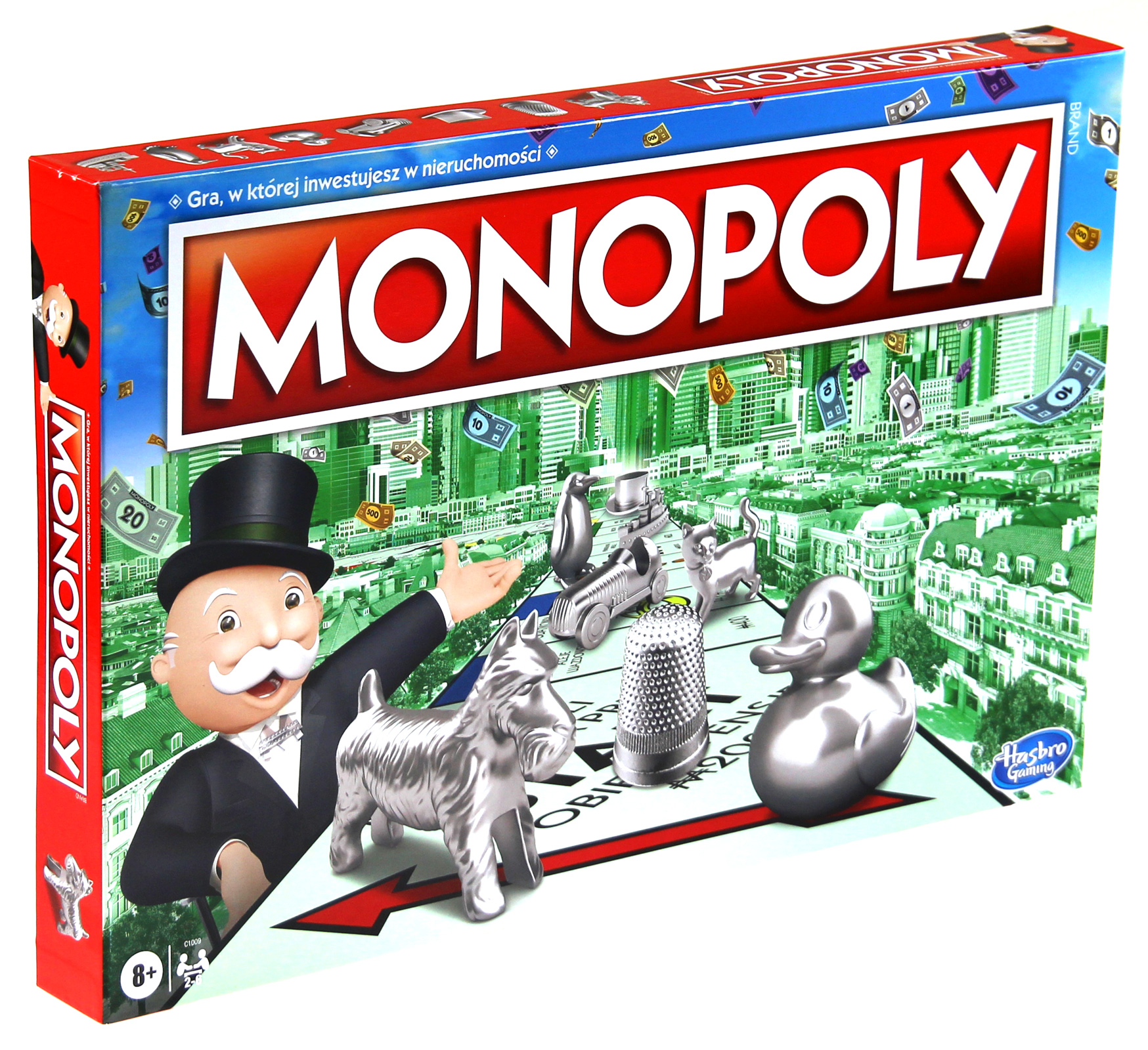 Monopoly towarzyska gra planszowa Polish NEW POLSKA EDYCJA ŚWIAT 
