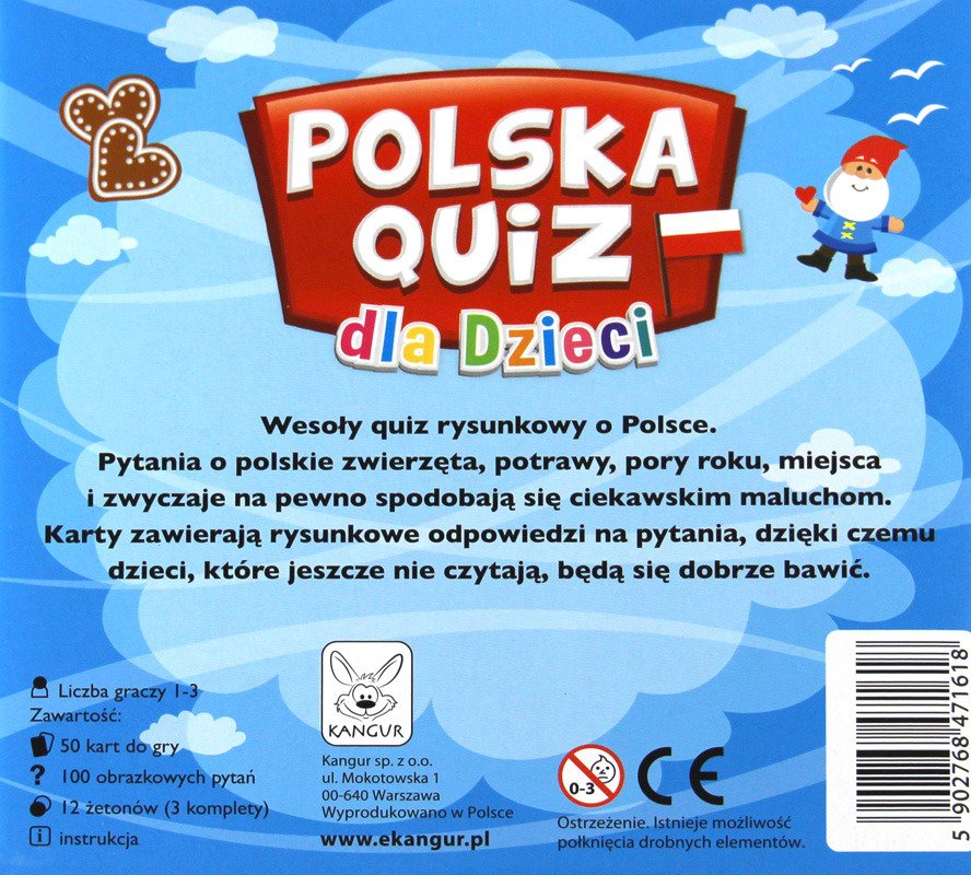 Quizy Wiedzy Ogólnej O Polsce Polska Quiz - Dla dzieci » sklep GryPlanszowe.pl « gry dla dzieci quizy