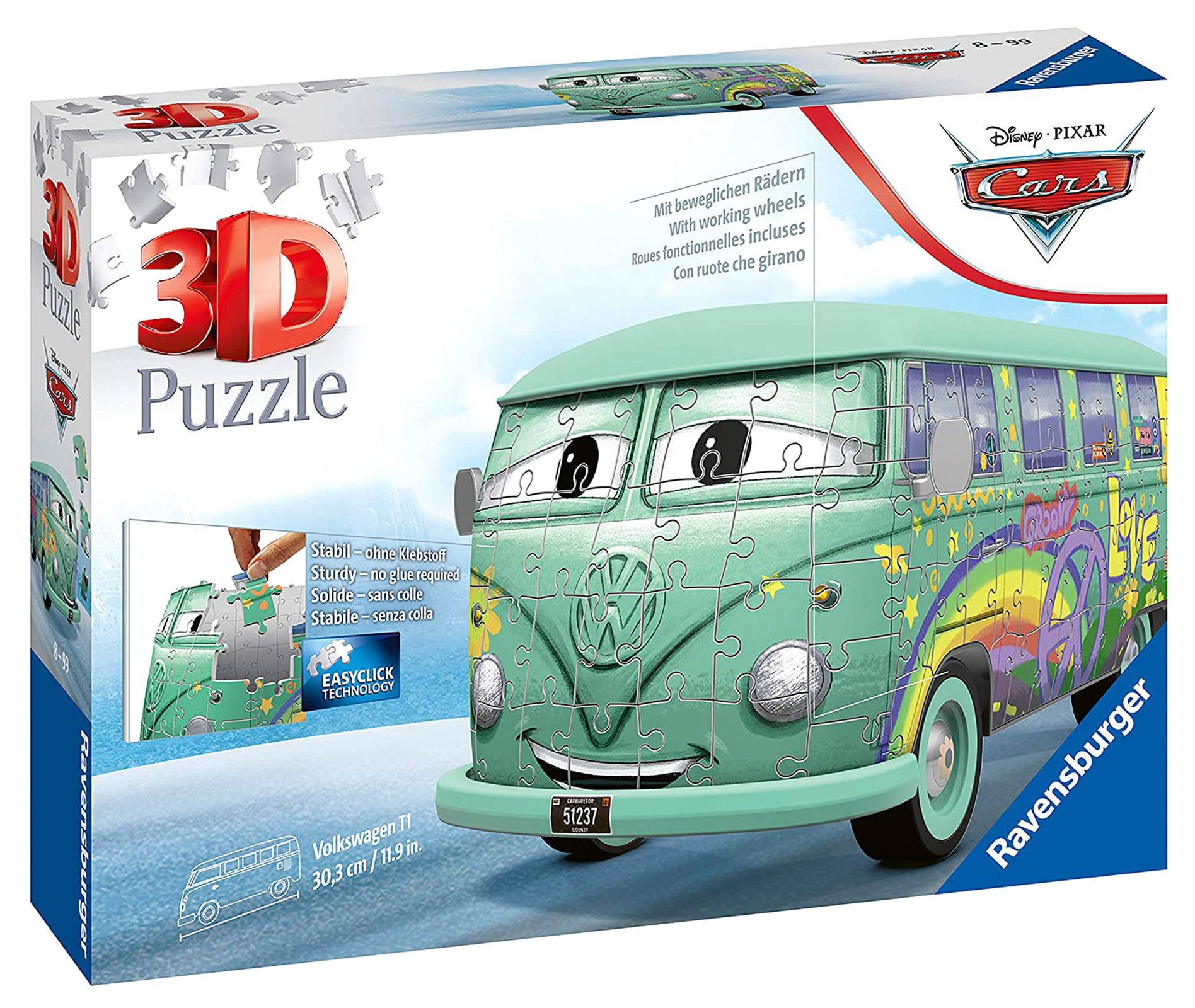 Puzzle 3D Volkswagen Bulli T1 (Cars Edition) » sklep