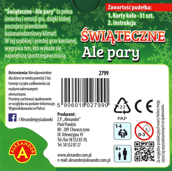 Ale pary. Świąteczne